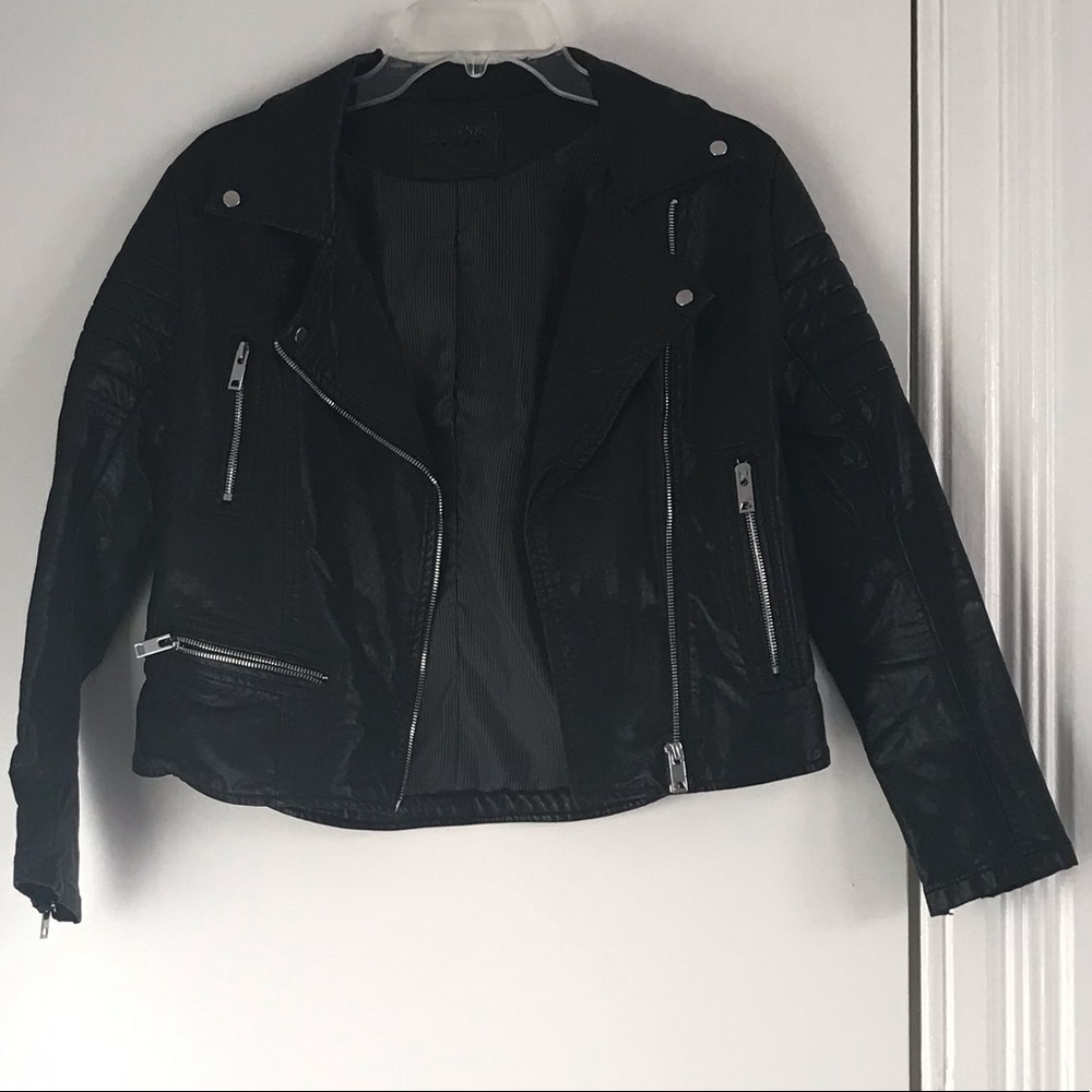 Real leather jacket